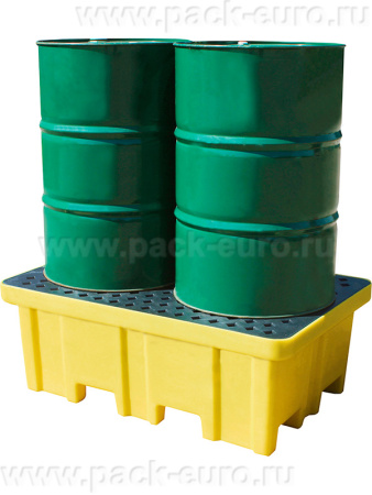 Емкость для 2-х бочек 1220 х 820 х 450, арт. ПдО Б2
