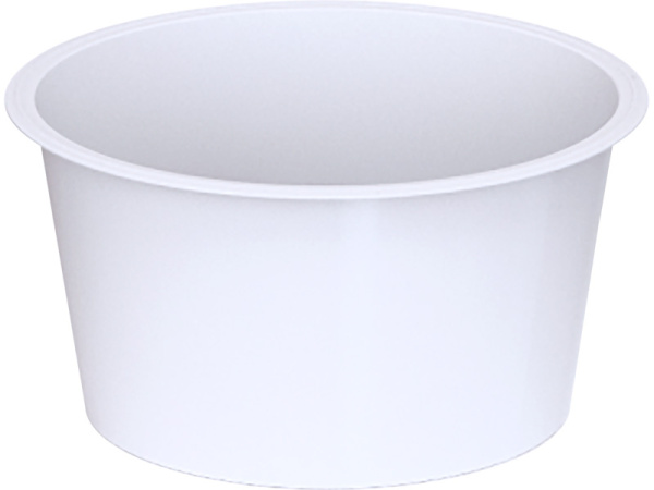 Контейнер 0,198л. круглый, под запайку, с белой крышкой белый, арт. КН-21 белый Контейнер 0,198л. круглый, под запайку, с белой крышкой белый, арт. КН-21 белый