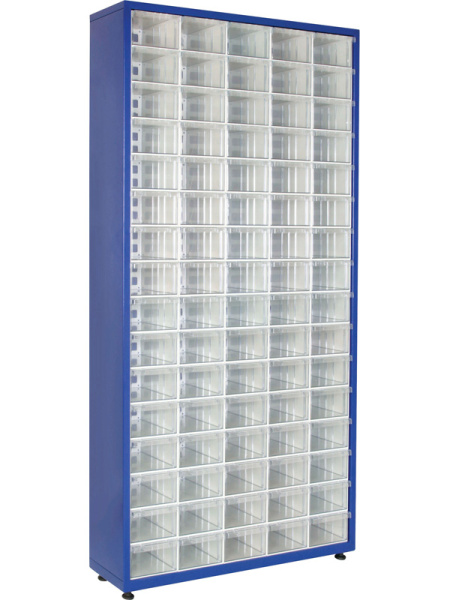 Шкаф TMD5 (Комплект/80 ящиков) 930х230х1860 мм, арт. TMD5-K