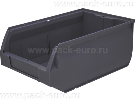 Ящик 350х230х150 Milano тёмно-серый, арт. 5003