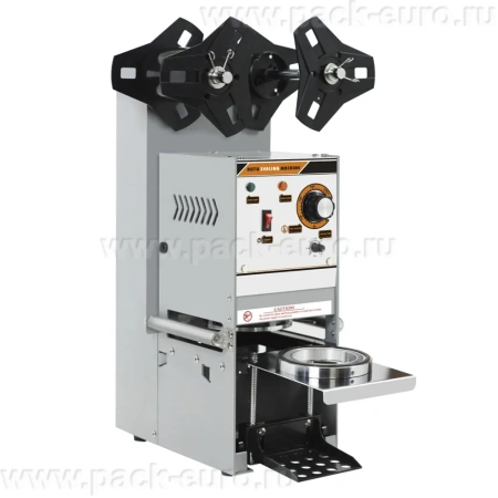 Запайщик пластиковой тары автоматический (стакан d70-90) WY-680 трейсилер Foodatlas