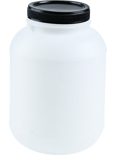 Банка п/э 3л. круглая, с крышкой неокрашенный, арт. БП 3