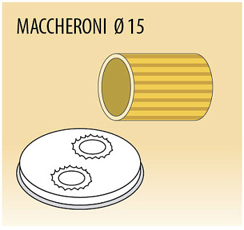Насадка для MPF 2,5/MPF 4 MACCHERONI, диам.15мм, арт. ACTRMPF68