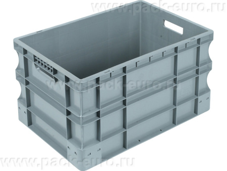 Ящик 600х400х330 сплошной с ручками, код: 29464, арт. SPK 4632