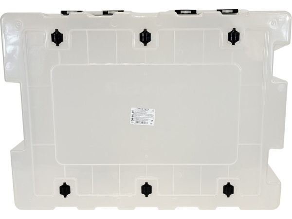 Ящик сплошной 740×565×400 мм, объем 120 л., арт.: Rox Box 120, прозрачный, код: 18714, арт. Rox Box 120