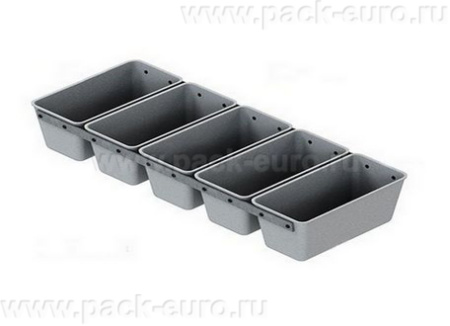 Секция форм для хлеба 5 Л 215 х 105 х 50 мм