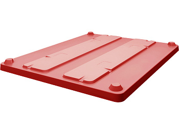 Крышка для бокса 1200x1000 КРАТОС, код: 40889, арт. KRSL 1210 красная