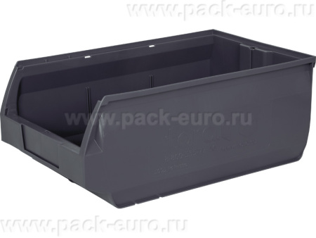 Ящик Palermo 500х310х200 PP, тёмно-серый, арт. 5005
