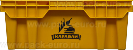 Ящик перфорированный 600×400×152, арт.: 403, объём 27, зелёный, код: 01427, арт. 403