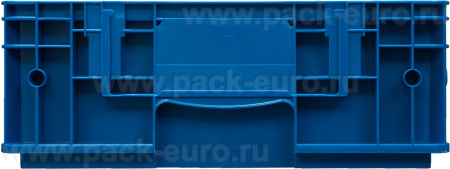Ящик перфорированный 594×396×148, арт.: 6147 RL-KLT, объём 25.3, голубой, код: 20863, арт. 6147 RL-KLT
