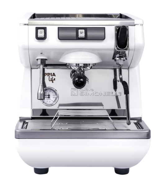 Кофемашина-полуавтомат Nuova Simonelli Appia LIFE 1gr S 220V, 1 группа (выс.), бойлер 5л, белая, 220V, арт. 167513