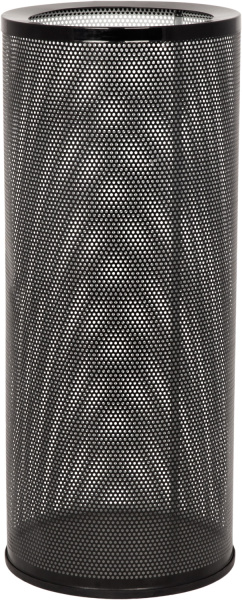 Урна  для мусора 30 литров перф. черный, арт. К250 Урна  для мусора 30 литров перф. черный, арт. К250