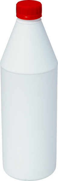 Бутыль 1л натуральная с пробкой (высокая), арт. ПБ 1-1м