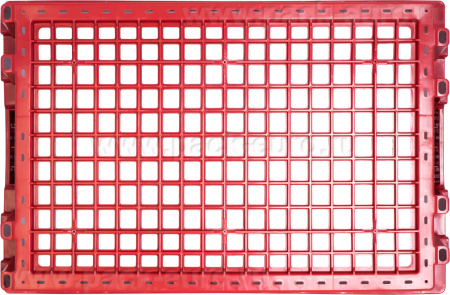 Ящик перфорированный 600×400×152, арт.: 403, объём 27, синий, код: 01468, арт. 403