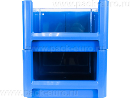 Ящик сплошной 300×234×140 мм, арт.: SK 3214, синий, код: 12370, арт. SK 3214