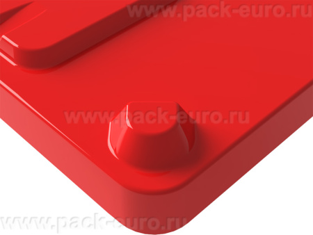 Крышка для бокса 1200x1000 КРАТОС, код: 40889, арт. KRSL 1210 красная
