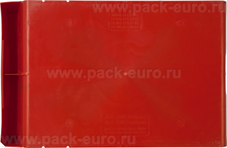 Ящик Palermo 500х310х200 PP, черный антистатичный, арт. 5005 ESD, код: 12774, арт. 5005 ESD