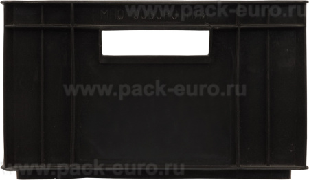 Ящик сплошной 410×300×180 мм, объем 22.14 л., арт.: 302-Б3, чёрный, код: 00412, арт. 302-Б3