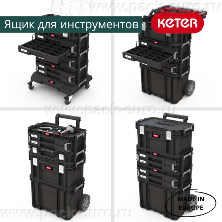 Ящик для инструментов CONNECT SYS 2 DRAWERS