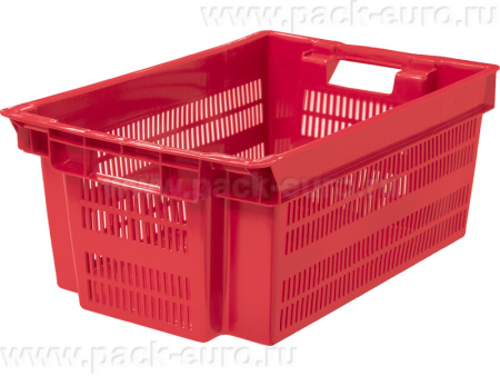 Ящик полимерный 600х400х250 "Север помнит" сплошное дно, код: 35599, арт. 125-1