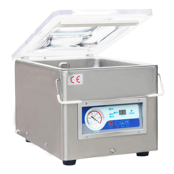 Настольный вакуумный упаковщик DZ-260 (нерж.) Настольный вакуумный упаковщик DZ-260 (нерж.)