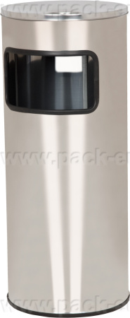 Урна пепельница 30 литров нерж., арт. УП250НН нерж