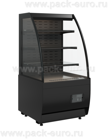 Витрина холодильная K70 VM 0,9-2 STANDARD открытая, горка (9005) от компании Европактрейд