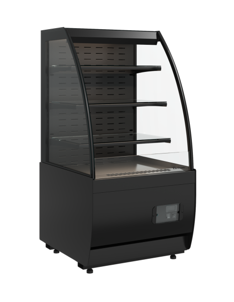 Витрина холодильная K70 VM 0,9-2 STANDARD открытая, горка (9005) от компании Европактрейд Витрина холодильная K70 VM 0,9-2 STANDARD открытая, горка (9005) от компании Европактрейд