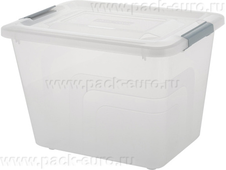 Ящик 381х290х273 для хранения, с крышкой, на клипсах, код: 38105, арт. BERGEN 18