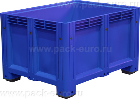Big Box 1200х1000х760 сплошной, на ножках  синий, арт. D-Box 1210 S (760) синий