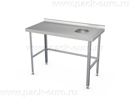 Стол для отходов СРО-С-1П-1200.600-02 (СРО-3/1200 правый), арт. 316414 от компании Европактрейд