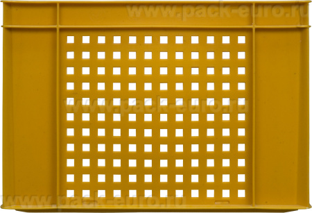 Ящик перфорированный 400×300×270, арт.: 303-1, объём 25, зелёный, код: 05459, арт. 303-1