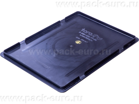 Пластиковая крышка для ящика 400х300 антистатическая, код: 32438, арт. 500 KLT ESD