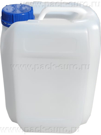 Канистра 180х152х238 5л. пластиковая, с пробкой  неокрашенный, арт. КП 5п-1