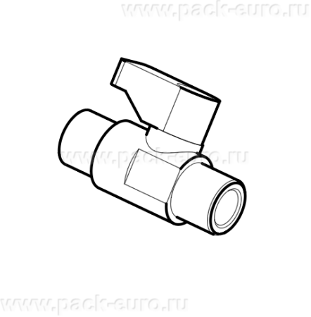 Кран 1/4"M/M 150° CW511L, Sanremo, арт.10401454А