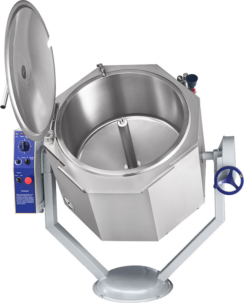 Котел пищеварочный КПЭМ-160-ОМР с цельнотянутым сосудом, арт. 11000019426 от компании Европактрейд