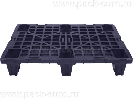 Паллет п/э 800х600х140 перфорированный, на ножках, код: 35349, арт. IR 680 P(2)