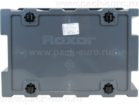 Ящик сплошной 589×396×355 мм, объем 70 л., арт.: Rox Box PRO 70Д, антрацит, код: 25342, арт. Rox Box PRO 70Д