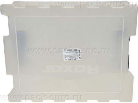 Ящик сплошной 500×390×250 мм, объем 36 л., арт.: Rox Box 36, прозрачный, код: 18706, арт. Rox Box 36