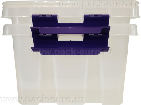 Ящик 400х225х155 с крышкой на клипсах, код: 29634, арт. Rox Box Home 10