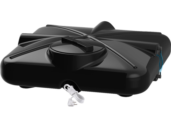 Бак для душа 200л. с подогревом чёрный, арт. Б-200(М) с подогревом