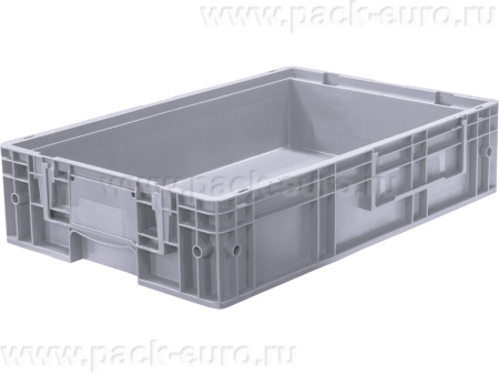 Ящик пластиковый 6147 594х396х147,5 серый, арт. 6147