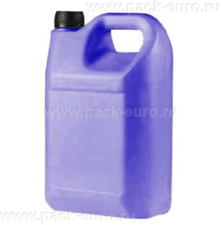Канистра пластиковая 4 л лайт синяя