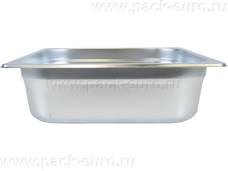 Гастроемкость нерж. сталь 325х265х100 1/2, арт. 1/2, 325x265х100 metal, код: 27617, арт. 1/2, 325x265х100 metal
