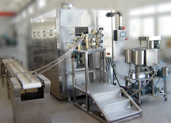 Линия для производства вафельных трубочек с начинкой MARIANNA PJ-1200