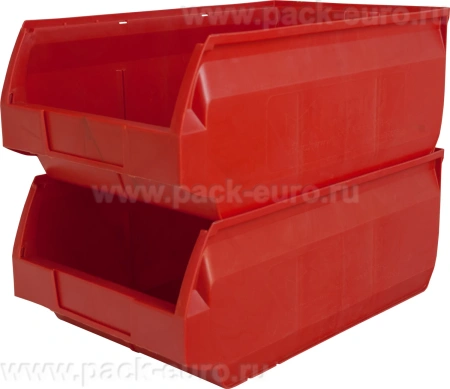 Пластиковый ящик для склада 500х310х200, код: 20348, арт. 5005