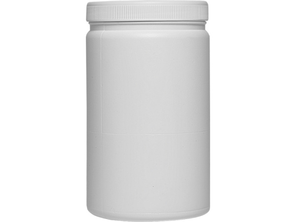 Банка п/э 1,2л. круглая, с крышкой, код: 32157, арт. БП 1,2к