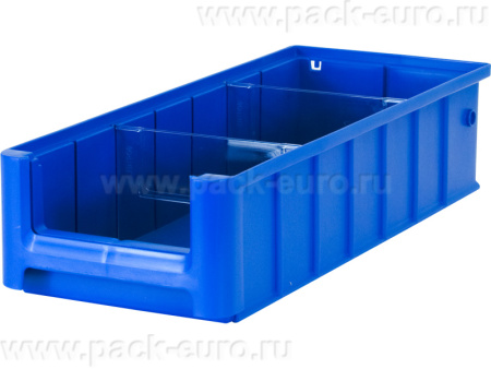 Ящик сплошной 400×155×90 мм, арт.: SK 41509, синий, код: 12373, арт. SK 41509