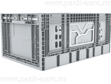 Ящик 600х400х270 с перфорацией , складной, код: 34390, арт. B-4626FP