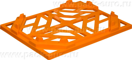Крышка для цветочного ящика 434 оранжевая, арт. 434-К
